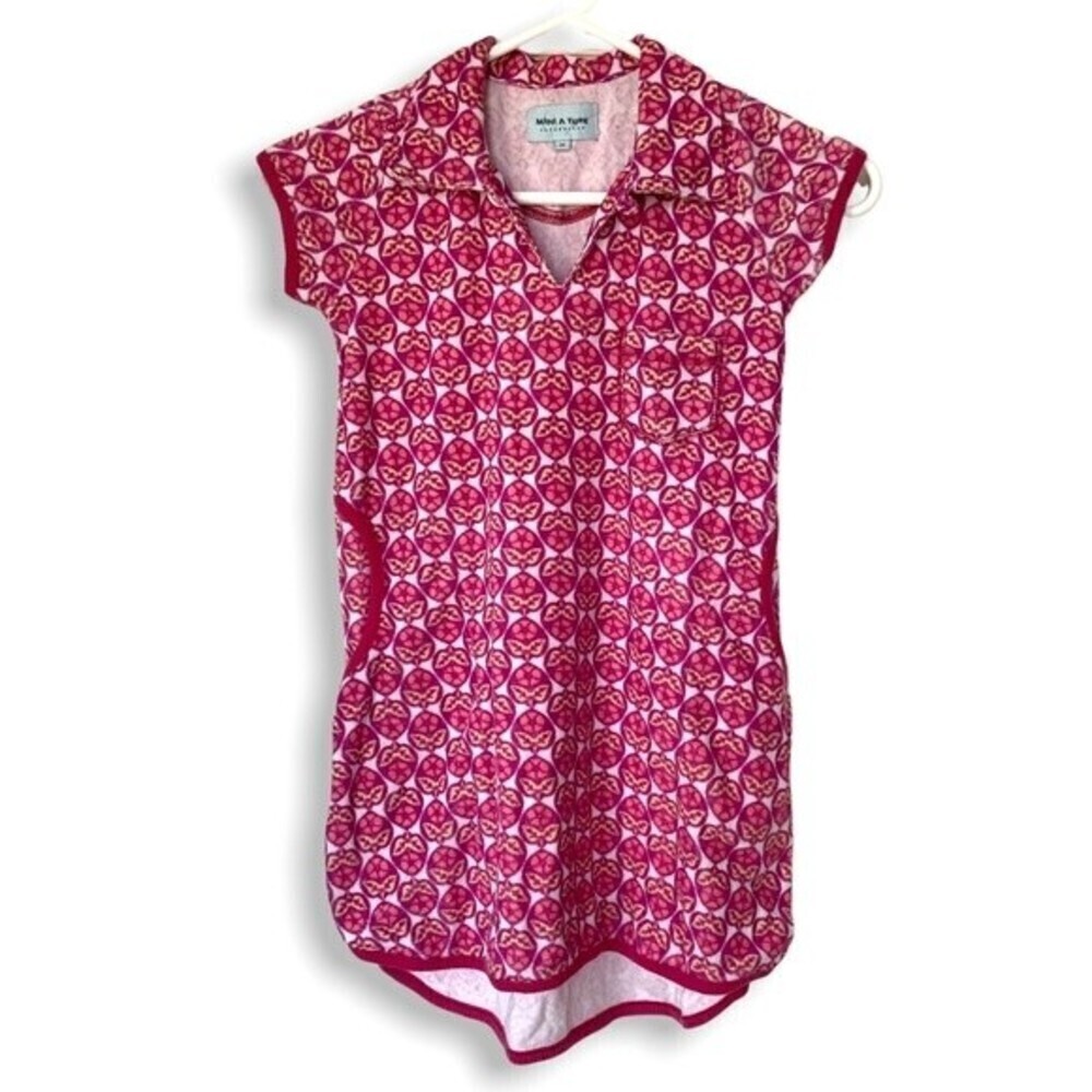 Swim Cover Up Girls 8 Shirtdress mini A Ture Copenhagan Terry Dress Floral